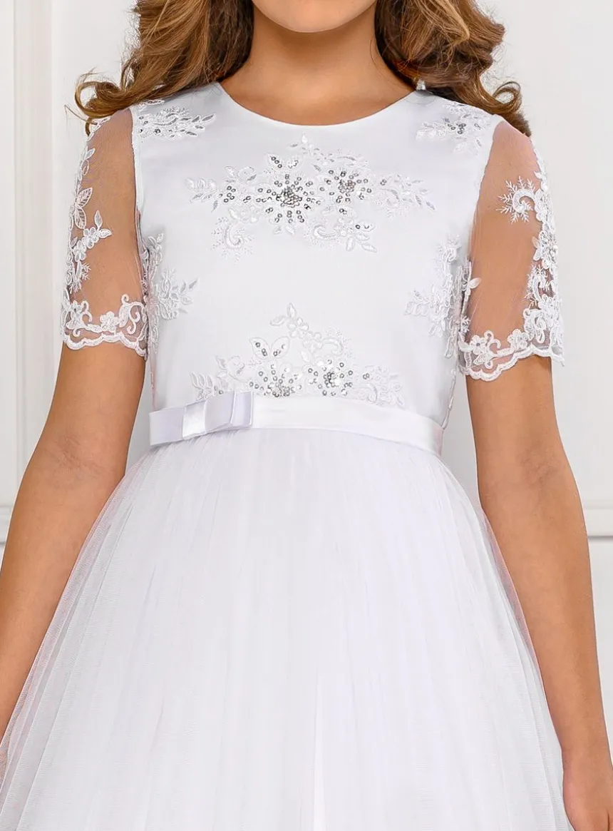 Robe cérémonie enfant Rosalie - Collection Luxe