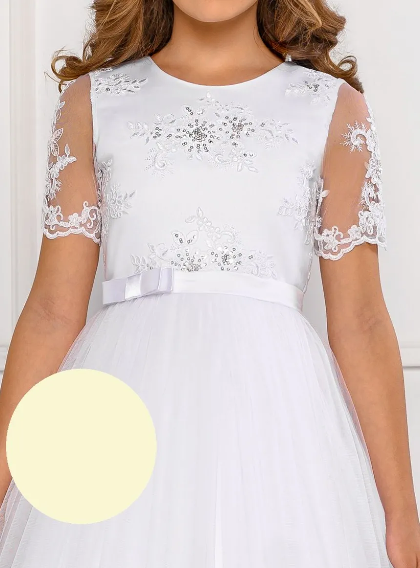 Robe cérémonie enfant Rosalie - Collection Luxe