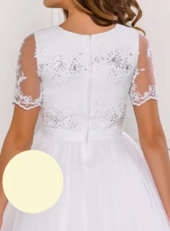 Robe cérémonie enfant Rosalie - Collection Luxe