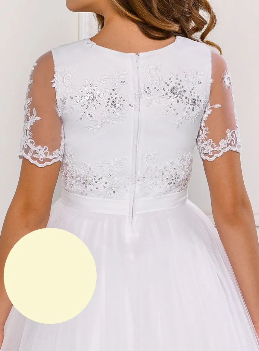 Robe cérémonie enfant Rosalie - Collection Luxe