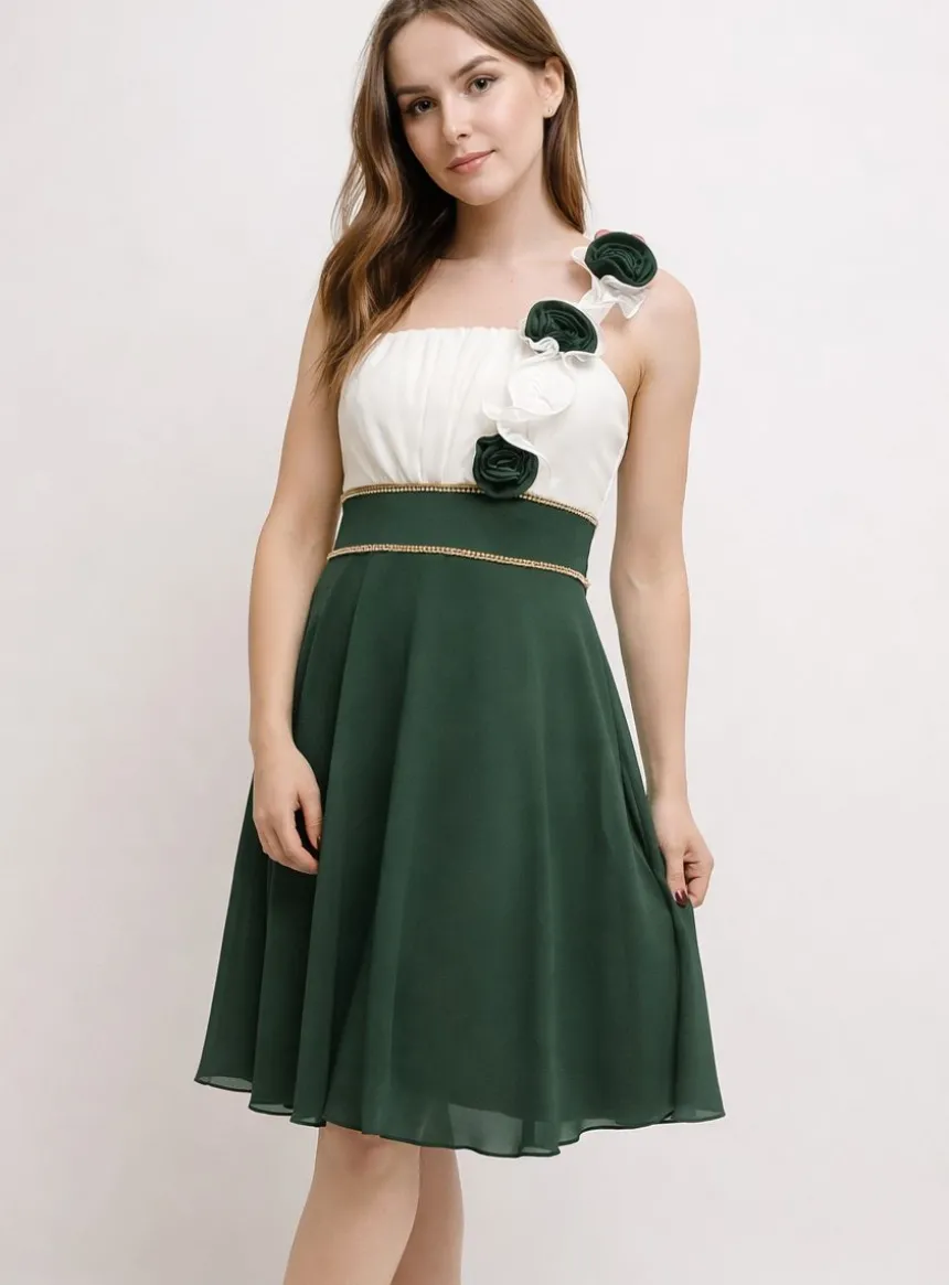 Robe cérémonie fille courte Leslie