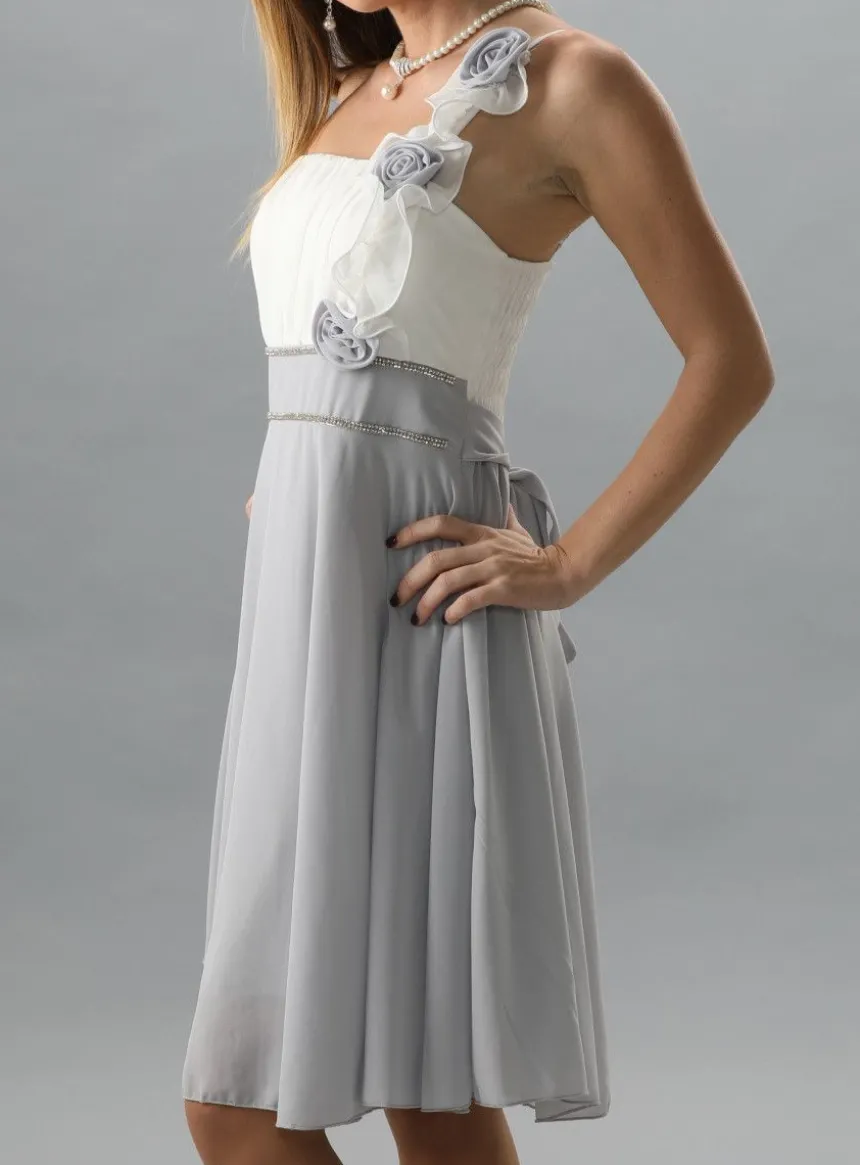 Robe cérémonie fille courte Leslie
