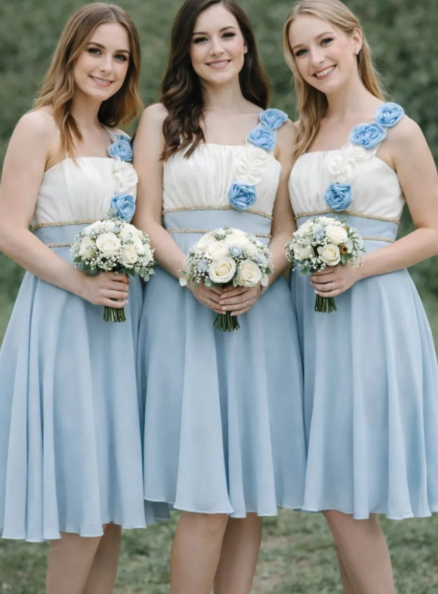 Robe cérémonie fille courte Leslie