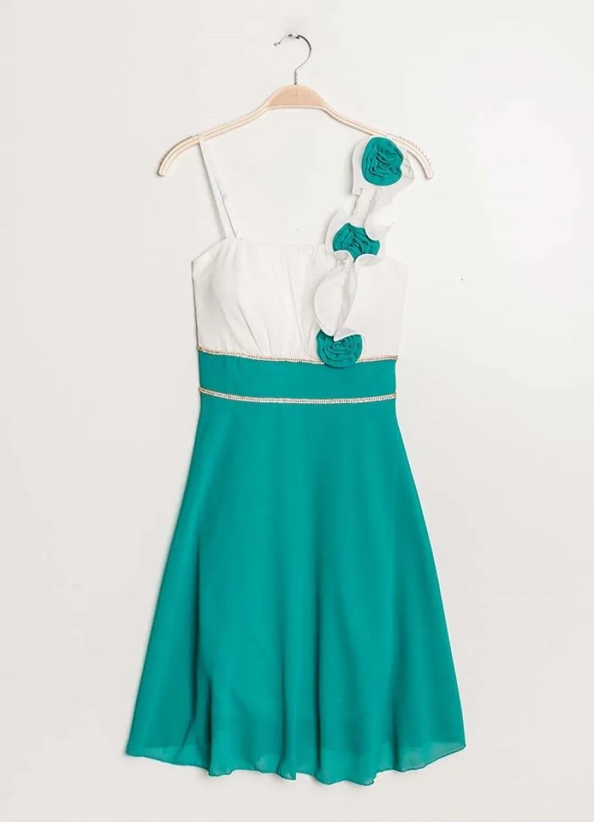 Robe cérémonie fille courte Leslie