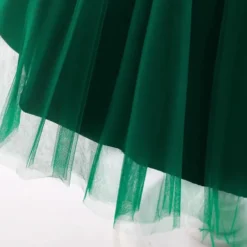 Robe cérémonie fille dos coeur Pia