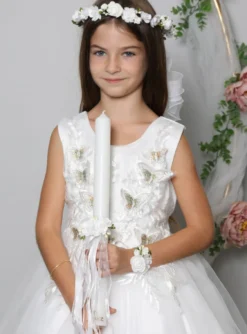 Robe cérémonie fille Papillon