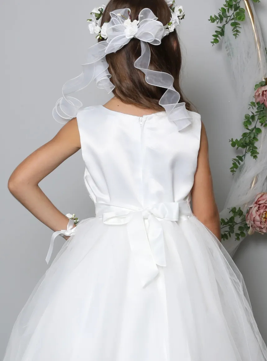 Robe cérémonie fille Papillon