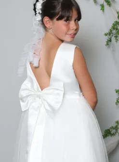 Robe cérémonie longue style princesse pour fille