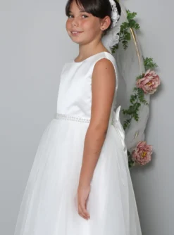 Robe cérémonie longue style princesse pour fille