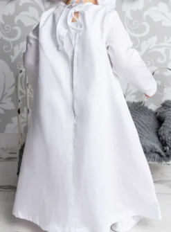 Robe de baptême Anaé manches longues