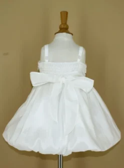 Robe de baptême blanche Aby + étole
