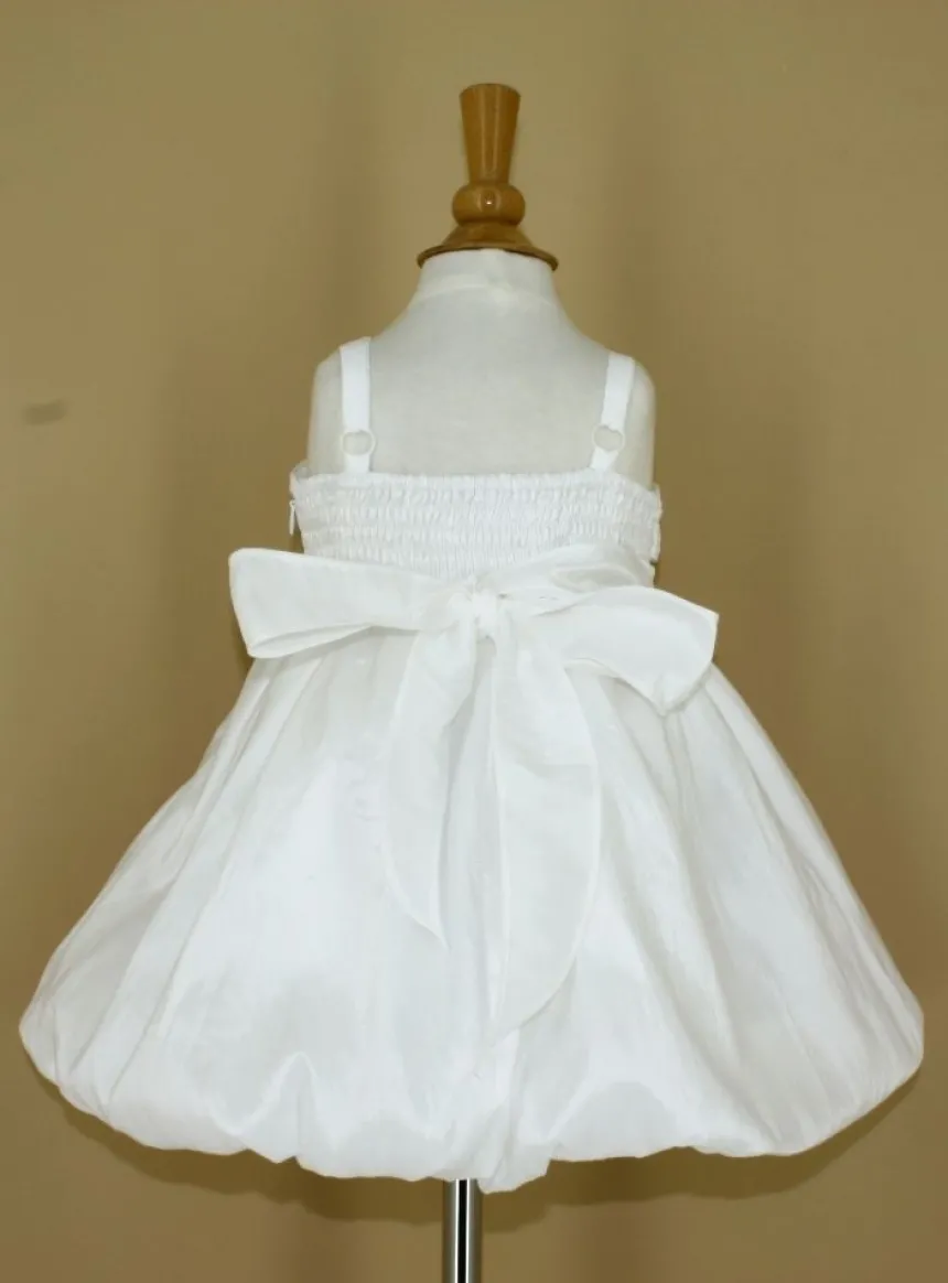 Robe de baptême blanche Aby + étole