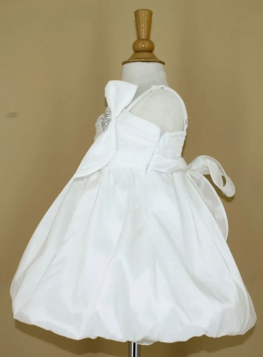 Robe de baptême blanche Aby + étole