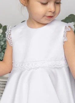 Robe de baptême Célestine Blanc