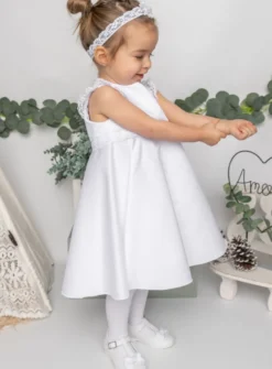 Robe de baptême Célestine Blanc