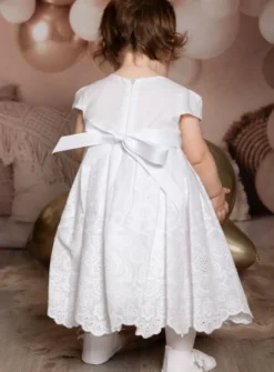 Robe de baptême coton Alienor