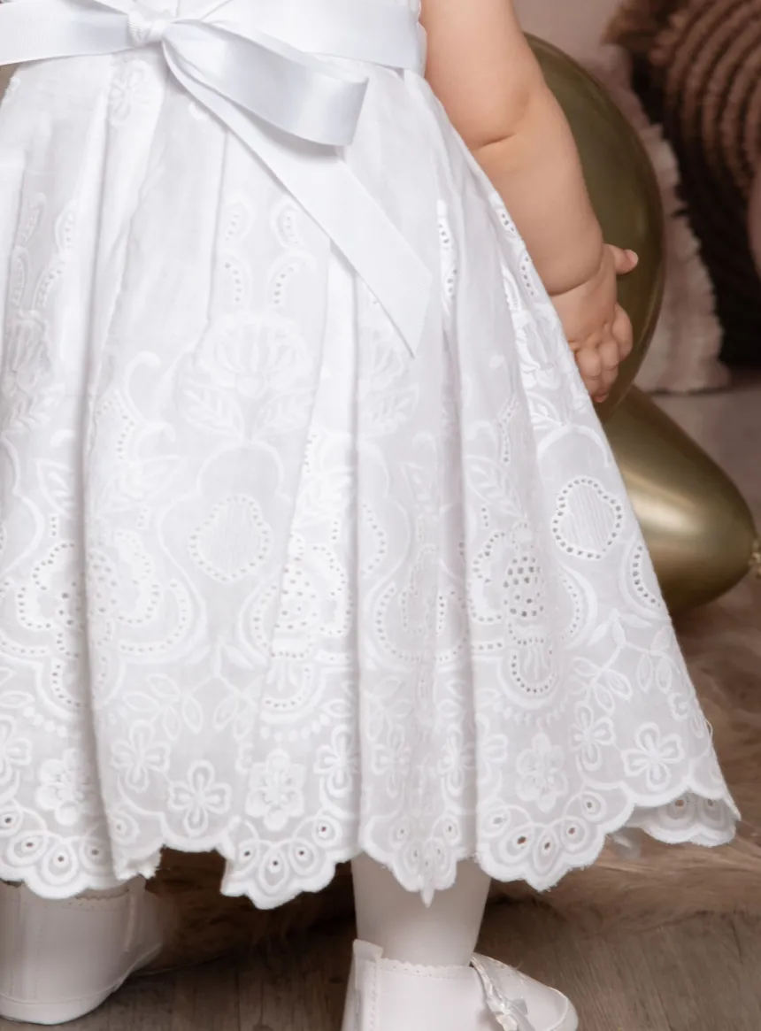 Robe de baptême coton Alienor
