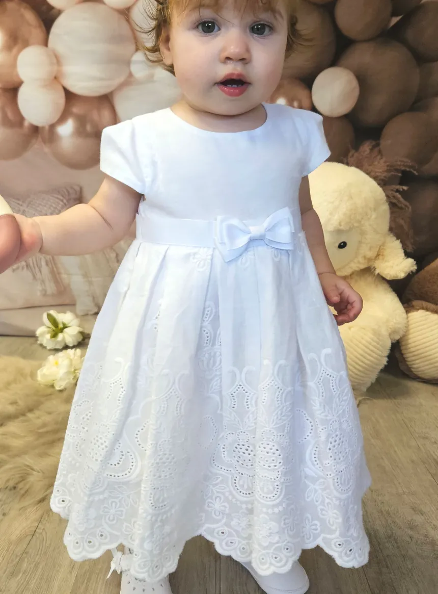 Robe de baptême coton Alienor