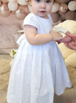 Robe de baptême coton Alienor