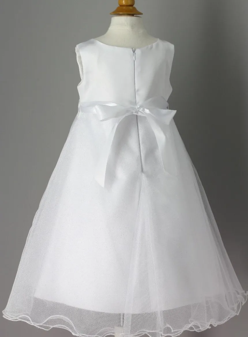 Robe de baptême longue paillette julia
