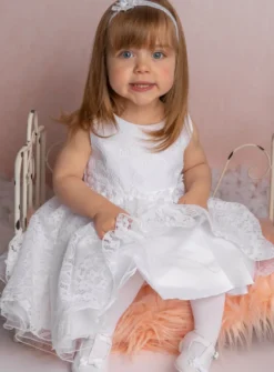 Robe de baptême pour petite fille Elise