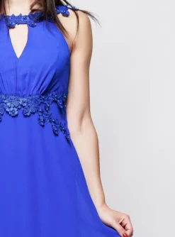 Robe de cocktail longue femme Hilarion