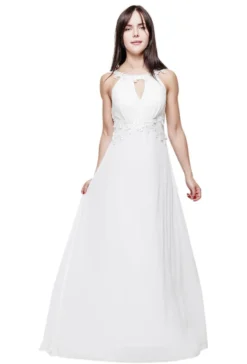 Robe de cocktail longue femme Hilarion
