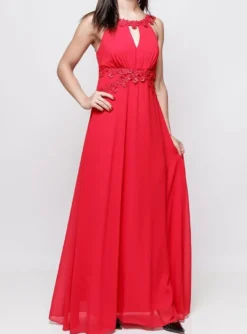 Robe de cocktail longue femme Hilarion