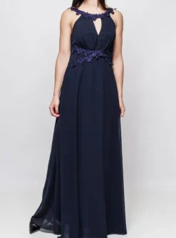 Robe de cocktail longue femme Hilarion