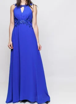 Robe de cocktail longue femme Hilarion