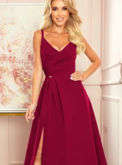 Robe de cocktail longue femme