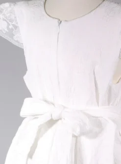 Robe de communion fille dentelle