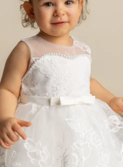 Robe de cérémonie bébé fille