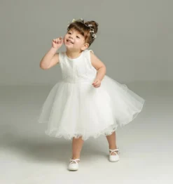 Robe de cérémonie bébé fille Leane
