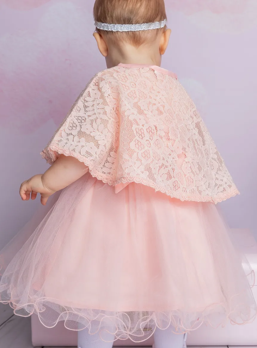 Robe de cérémonie bébé fille Leane