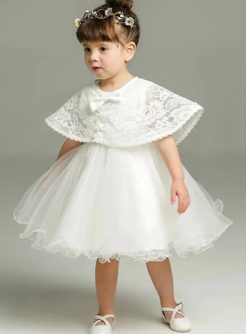 Robe de cérémonie bébé fille Leane