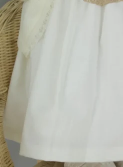 Robe de cérémonie bébé Mathide + boléro + bonnet