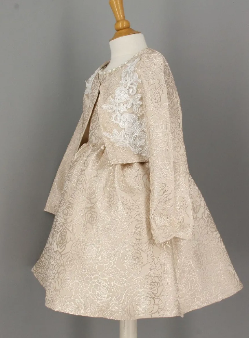 Robe de Cérémonie fille Clarie + boléro