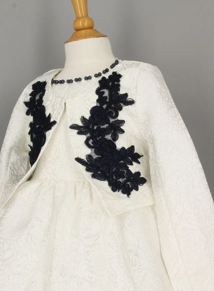 Robe de Cérémonie fille Clarie + boléro
