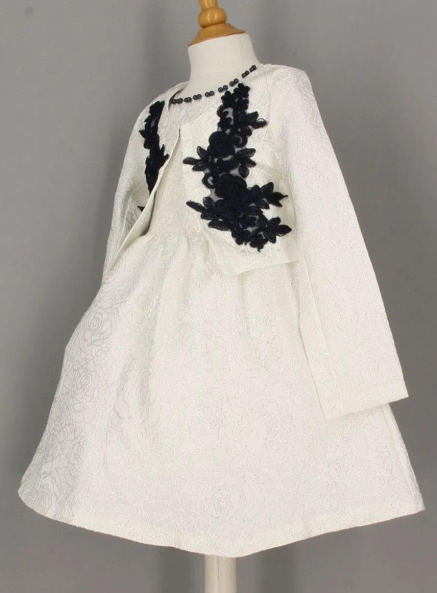 Robe de Cérémonie fille Clarie + boléro