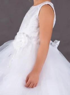 Robe de cérémonie fille Constantine Blanc 14 ans