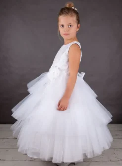 Robe de cérémonie fille Constantine Blanc 14 ans