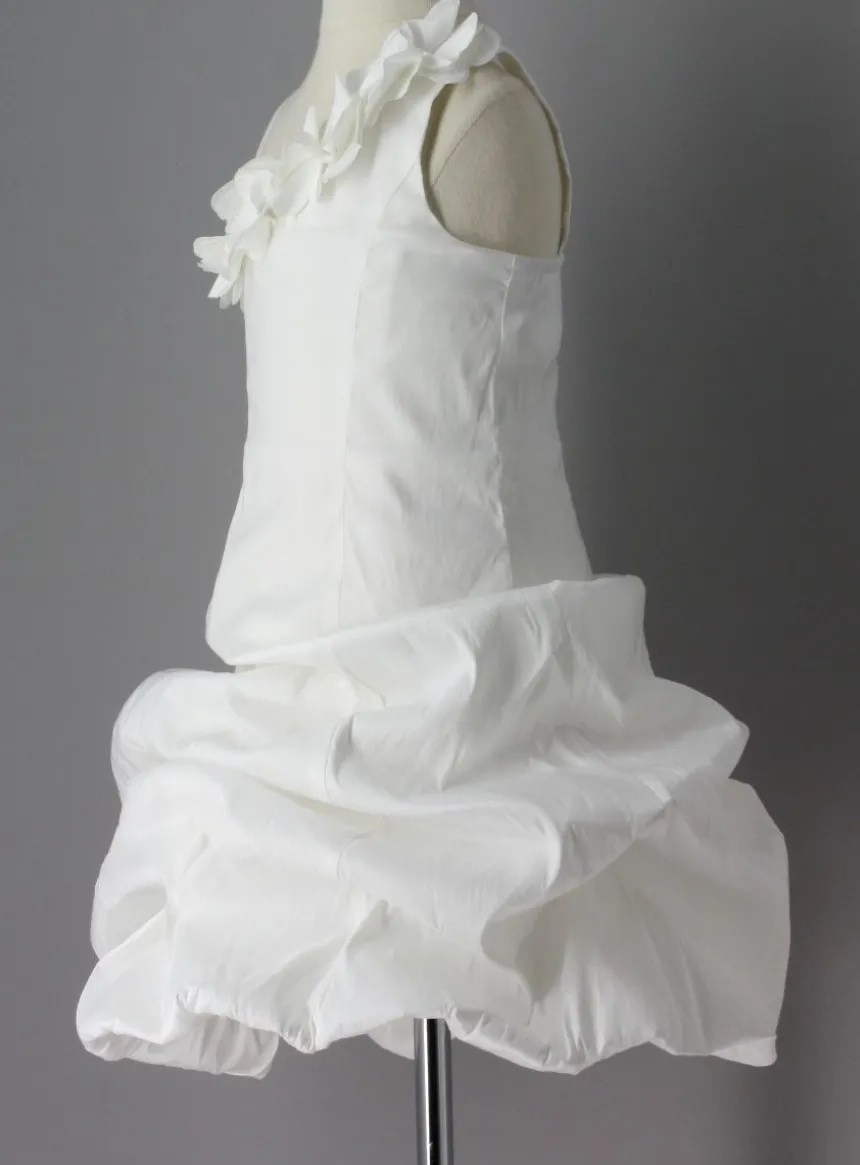 Robe de Cérémonie fille Elisa Ivoire - Ecru 2 ans