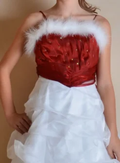 Robe de cérémonie fille Festi Rouge 2 ans