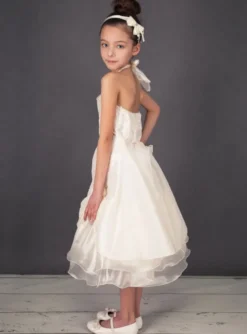 Robe de cérémonie fille Suri ivoire Ivoire - Ecru 2 ans