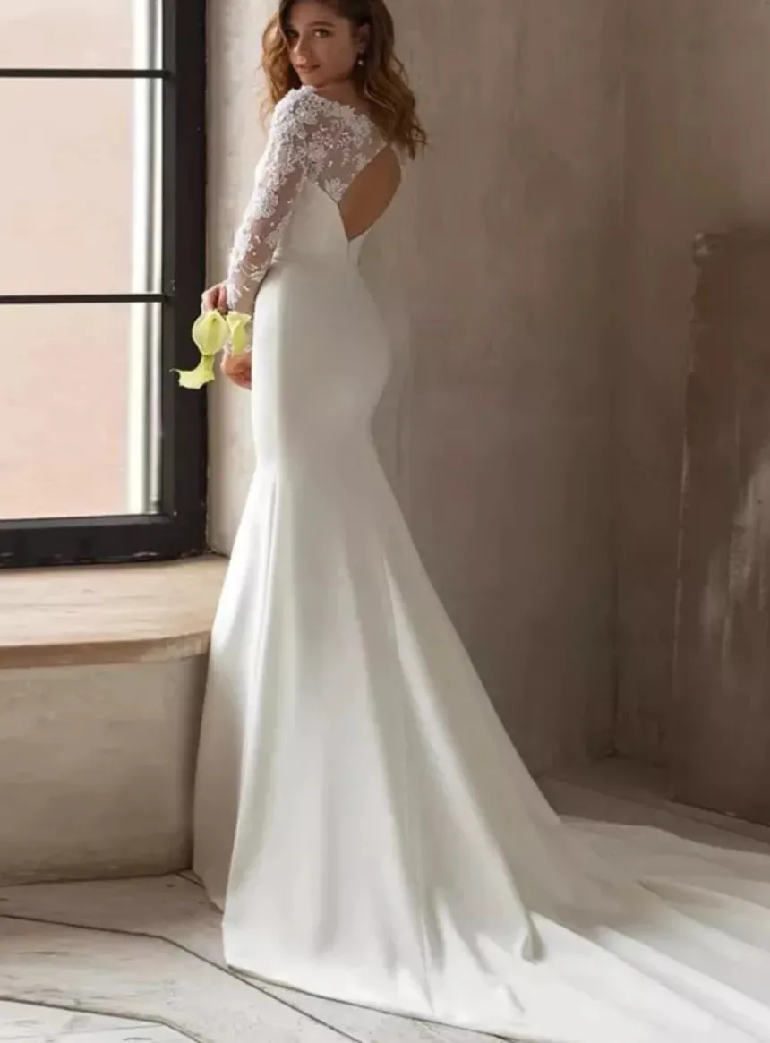 Robe de mariée sirène