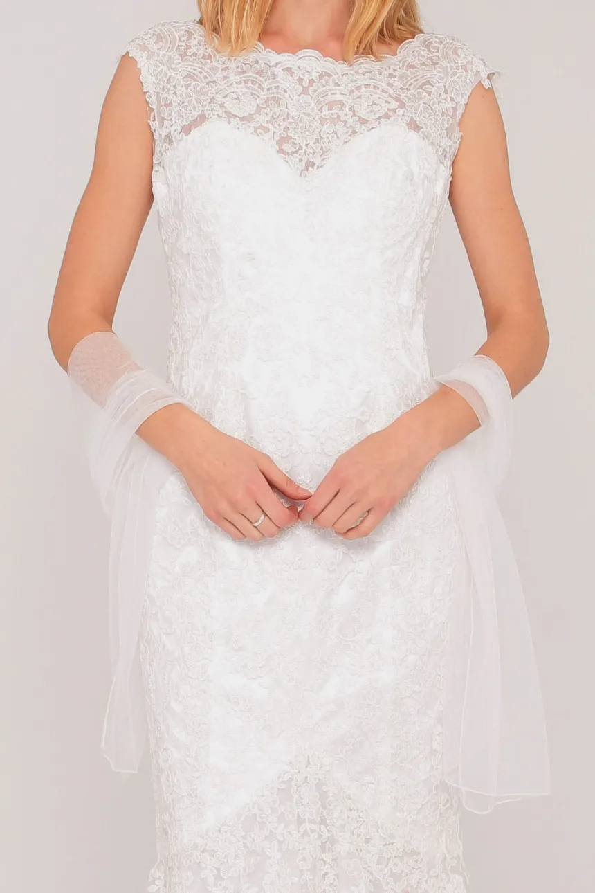 Robe de mariée sirène en dentelle