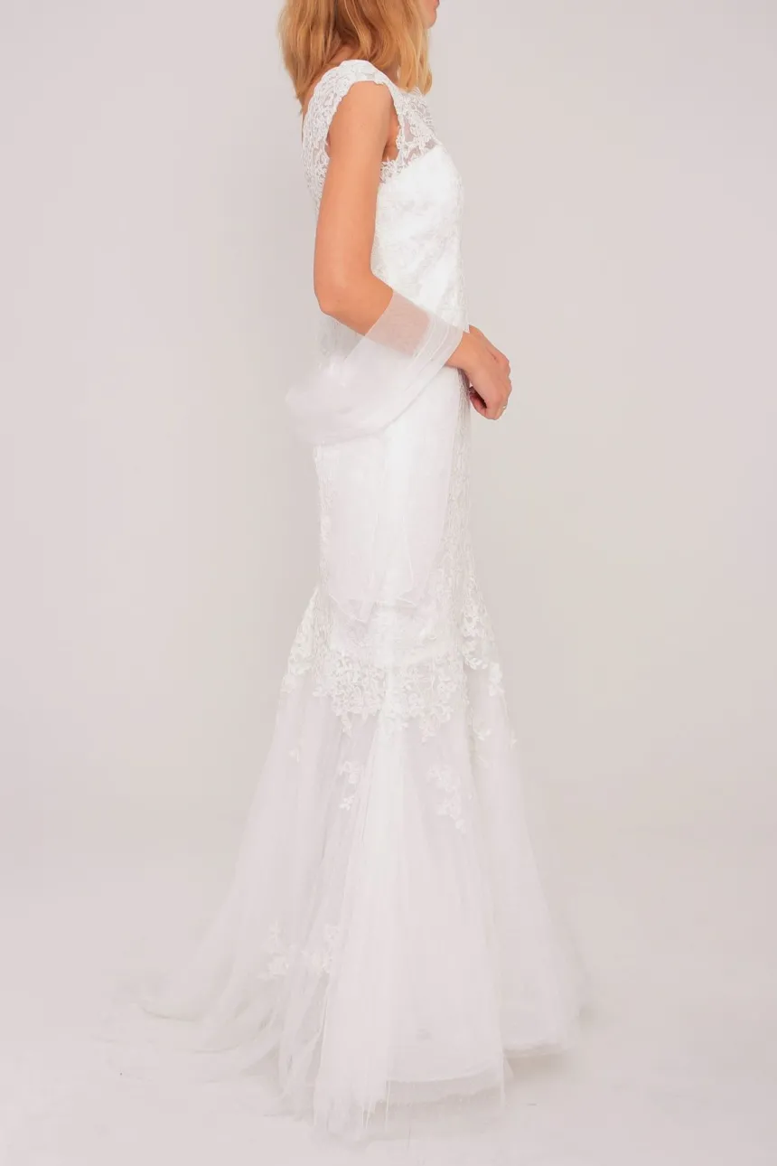 Robe de mariée sirène en dentelle