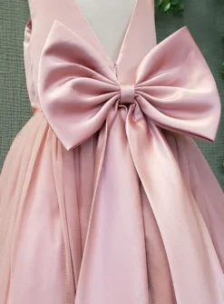 Robe demoiselle d'honneur longue fille Nelly