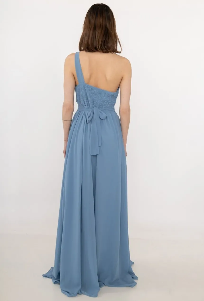 Robe demoiselle d'honneur longue femme